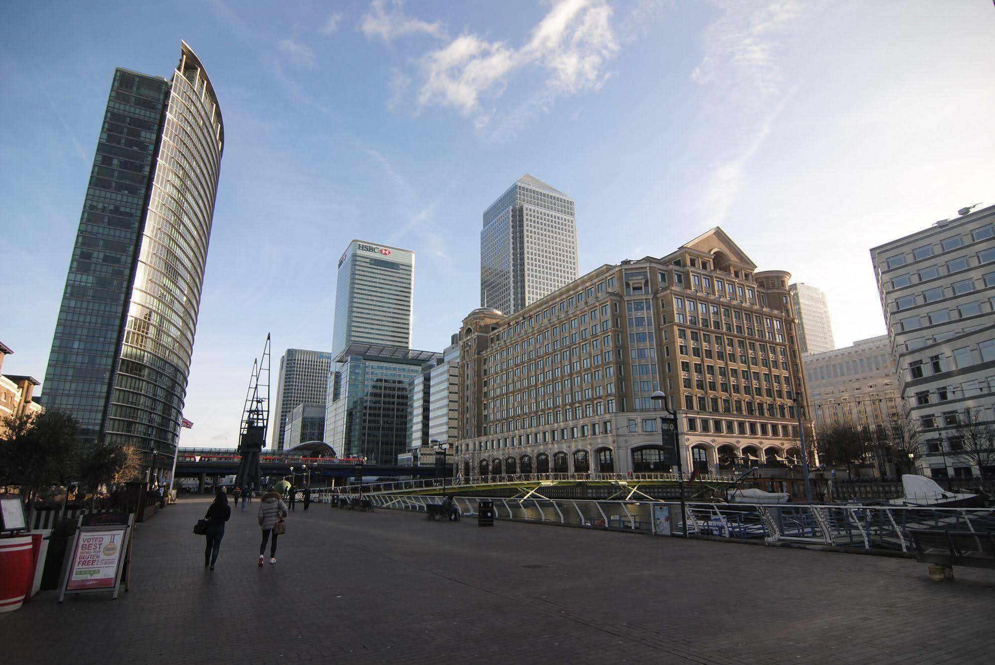 Canary Wharf - Corporate Riverside Apartments Londen Buitenkant foto